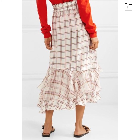 Lee Mathews Holly Ruffle Skirt - Picture 8 of 14